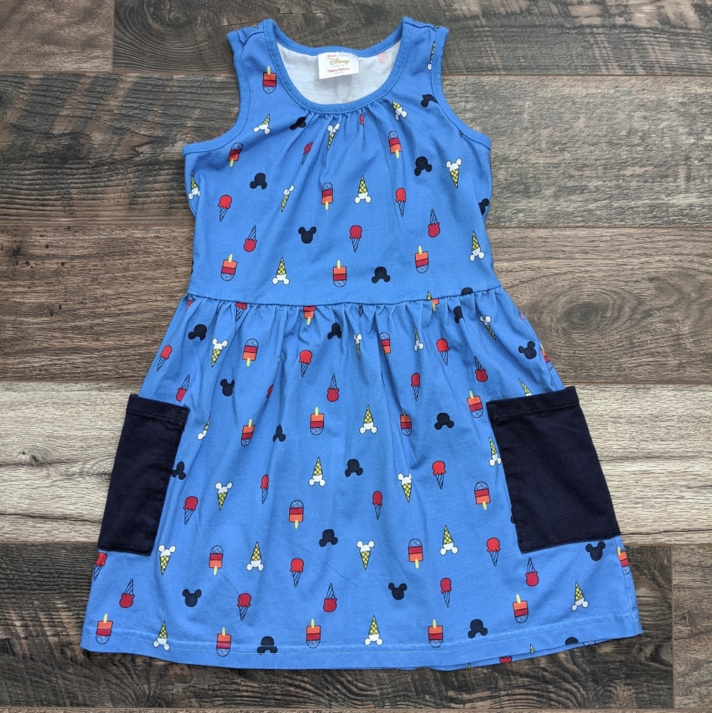 Disney Blue Sleeveless Dress